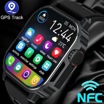 Смарт часовници с NFC за мъже и жени, AMOLED-екран, въведете потребителска тема, Bluetooth часовници за повикване, женски умни часовници за здравето и спорта за Apple Huawei, Xiaomi