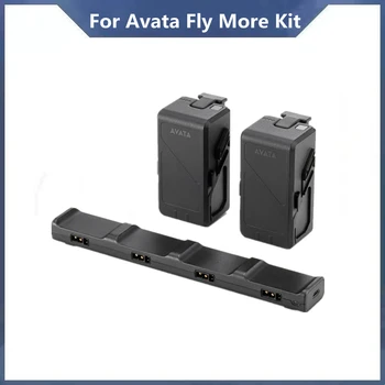 За Avata Fly More Kit е съвместим с беспилотным летательным апарат Avata, интелигентни аксесоари за полет, 2420 ма, нова комбинация, покупка на абсолютно нов