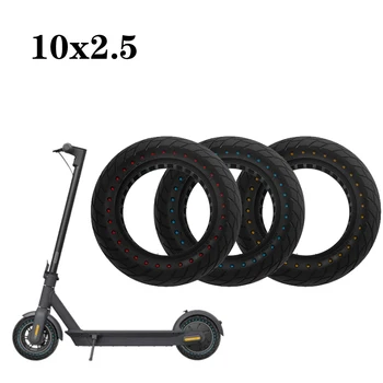 Електрически Скутер 10X2,5-Инчов гума гума, Устойчива На пробиване, издръжлив cellular плътна гума за Ninebot MAX G30