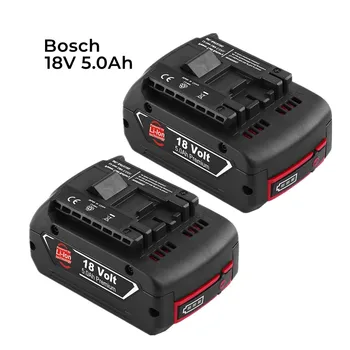 1 Бр 18 от 5000 mah Литиево-йонна Батерия за Преносим Bosch 18 В BAT620 BAT622 BAT609 BAT618 SKC181-202L Безжични електрически инструменти