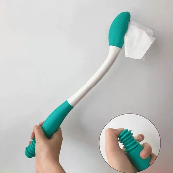 Тоалетка инструмент, пръчка за избърсване, Устройство за всмукване на хартия, Тоалетна за пациенти, възрастни и бременни Жени, Хигиенична помощ при самостоятелно почистване
