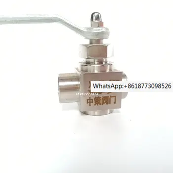 304 неръждаема стомана X14W/H-16P/25P/40P/64P манометър трипътен пробковый клапан М 20 * 1.5 DN15