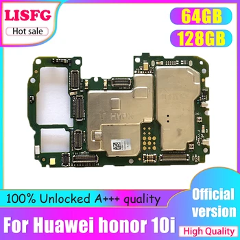 Оригиналната дънна Платка 64GB 128GB За Huawei Honor 10i Отключена За Логическа заплата Huawei Honor 10i Със системата Android С Пълен Набор от чипове