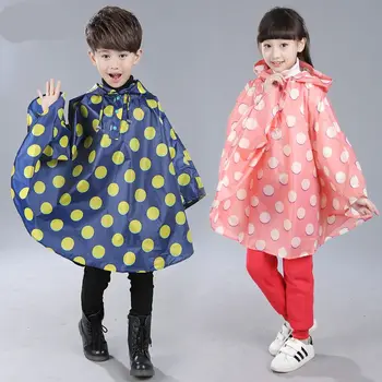 Детско пончо с раница в корейски стил за момчета и момичета, водонепроницаемое и дышащее пончо за начално училище в стил принцеса
