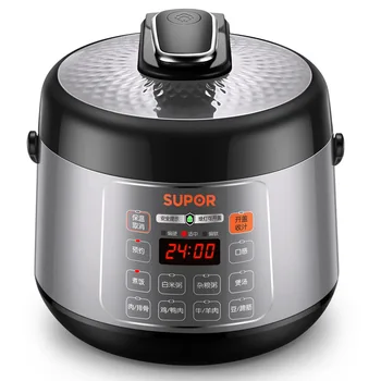 SUPOR Електрическа тенджера под налягане 2,5 Л, тенджера под налягане за приготвяне на супа и бульон, електрическа тенджера за приготвяне на храна, безплатна доставка