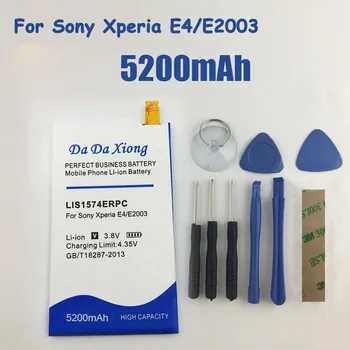 5200 mah LIS1574ERPC литиево-йонна батерия за телефон Sony Xperia E4 E2003 E2033 E2105