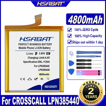 Батерия HSABAT LPN 385440 4800 mah за Crosscall Преселник-X4 Batteries