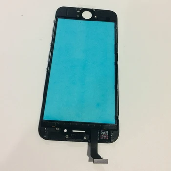 10 бр./лот Качество AAA Екран Предна стъклена леща тъчпад дигитайзер с рамка Bezel възли за iPhone 6/6 Plus