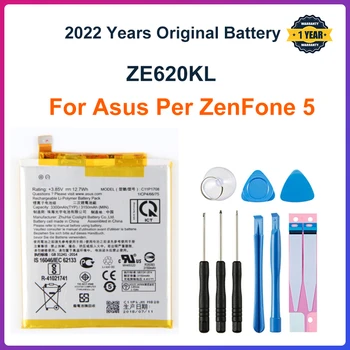 100% Оригинална Батерия за телефон ASUS Висок Капацитет C11P1708 За Asus ZenFone 5 ZE620KL 3300 mah + Безплатни Инструменти