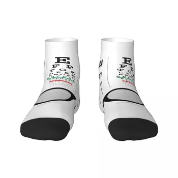 Чорапи с хубав принтом Снеллена за проверка на точка за мъже и жени, стрейчевые летни есенно-зимни очила за оптика, чорапи за екипажа