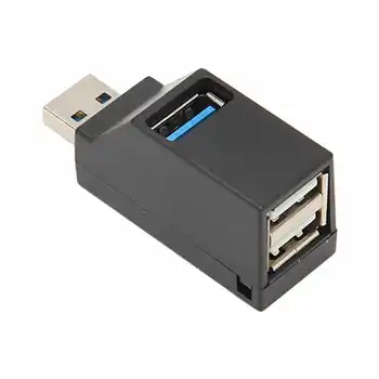 USB3.0 Хъб 3 в 1 USB3.0 до 1xUSB3.0 2xUSB2.0 C USB Хъб Многопортовый адаптер Подходящ за Win Office Business