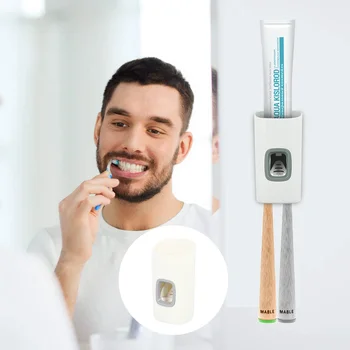 Сокоизстисквачка за паста за зъби Автоматично Притежателя Монтиране на Стена Детско Електрическо Колело за Превъртане, за да се раздадат в банята