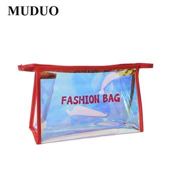 Водоустойчив косметичка MUDUO, преносима чанта за съхранение на козметика, по-голям капацитет, прозрачна чанта за пране, пътна чанта за съхранение
