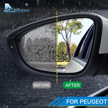 Airspeed Автомобилно Огледало за Обратно виждане Защитно Фолио Противотуманная С Антирефлексно Покритие Водоустойчив за Peugeot 408 308 308S 508 4008 5008 Аксесоари