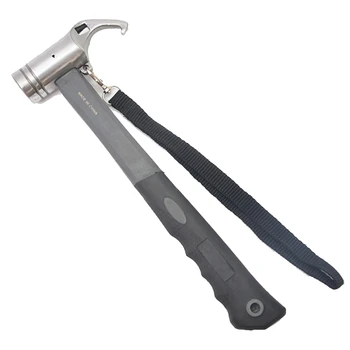 Многофункционален jackhammer за къмпинг с висококачествена пластмасова дръжка