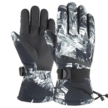 Зимни Топли детски ръкавици с пълен отопляем пръсти, универсални, управлявани ръкавици, ски чифт ръкавици за езда, ръкавици за колоездене, ръкавици за езда