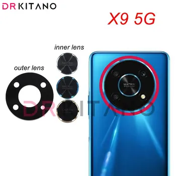 Стъкло задна камера за Huawei honor X9 5G Обектива на камерата със Стъклен капак със самозалепваща стикер ANY-NX1 ANY-NX2 ANY-NX3