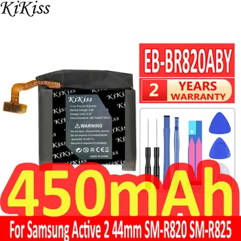 450 mah KiKiss Мощна Батерия EB-BR820ABY За Samsung Galaxy Watch Active 2 Active2 SM-R820 SM-R825 44 мм