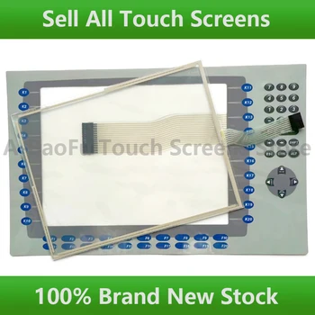 Стъклен Панел на допир екран 2711P-B12C4D1 2711P-B12C4D2 Мембранная Клавиатура Ключ Клавиатура с докосване на екрана