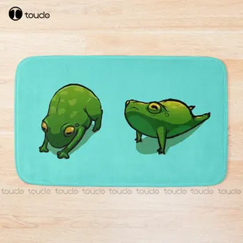 Нескользящие постелки за баня Yoga Frog