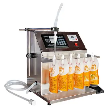 Машина за бутилиране на течности с двойно предназначение, автоматична количествена машина за бутилиране на соево мляко