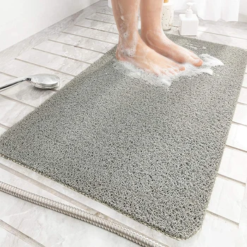 Нескользящий килимче за баня-правоъгълна нескользящий подложка за душ, баня от водоустойчив мат пол 40x60 см, подложка за баня