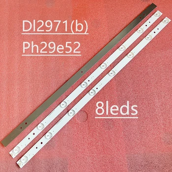 3/30 бр. светодиодна лента осветление за Dl2971 (b) Ph29e52 8 светодиода