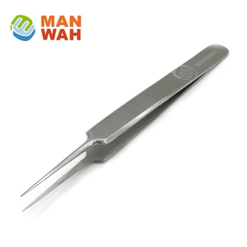 MANWAH MW-2117 Сверхточные пинцети с директен фитил 0,2 мм, Изключително тънък остър моделирующий пинсети, Инструменти за бродерия