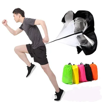 Детски парашут за джогинг, чадър за фитнес, тренировъчен чадър за лека атлетика, парашут за спиране, футболно тренировъчно оборудване
