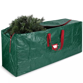 Чанта за Съхранение с Голям Капацитет, Водоустойчив пластмасов сак За багаж, чанта за съхранение на Коледната елха