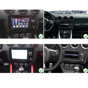 PX6 64 GB DSP Carplay 2006 2007 2008 2009 2010 2011 2012 За Audi TT Android 10,0 DVD Плейър GPS Авто Аудио Стерео Радио Записващо устройство