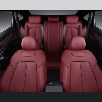 Калъфи за автомобилни седалки Mazda 3 Bk Bl 6 Cx3 Cx5 Cx30 Cx4 Cx9 Cx7, изработени по поръчка кожени автоаксесоари