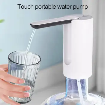 Автоматични електрически дозатори за вода, преносим помпа за бутилка с вода, за дома, сгъваем USB-диспенсер, помпа за пречистване на водата