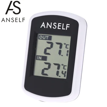 LCD дигитален термометър-влагомер за измерване на температурата на закрито и открито, Домашен влагомер Сензор за температура, Влага Инструмент