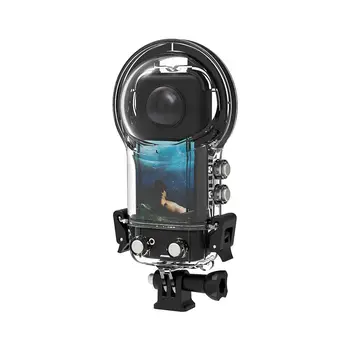 за Insta360 X3 Водоустойчив Корпус Защитен Калъф Спортна Камера Калъф За Потапяне Под Вода 40 М Калъф за Екшън камери Insta360 X3