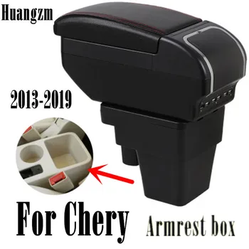 Авто подлакътник кутия за съхранение на съдържанието на централната магазин за Chery A13 Very Celer fulwin 2 2013-2019 2014 2015 2016 2017 2018