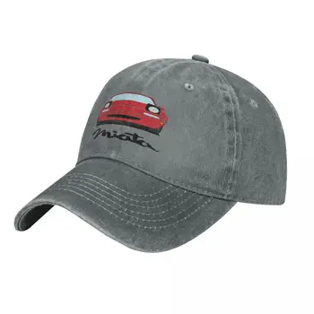 Класическа червена шапка Miata NA Roadster, ковбойская шапка, хип-хоп шапка за езда, дрехи за голф, дропшиппинг, шапки за жени, мъжки
